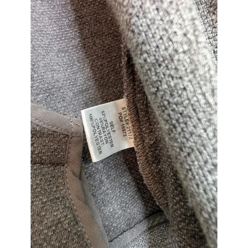 Skies are Blue Soft Gray Blazer Womens Size Medium Classic‎ Preppy Workwear